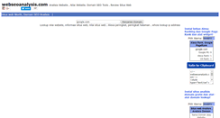 Desktop Screenshot of id.webseoanalysis.com