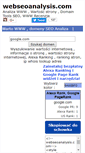 Mobile Screenshot of pl.webseoanalysis.com