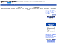 Tablet Screenshot of pl.webseoanalysis.com