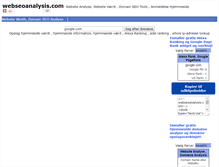 Tablet Screenshot of dk.webseoanalysis.com